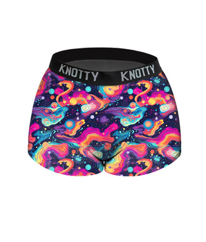 AiraModal™ Cosmic Nebula Boxer Boyshort