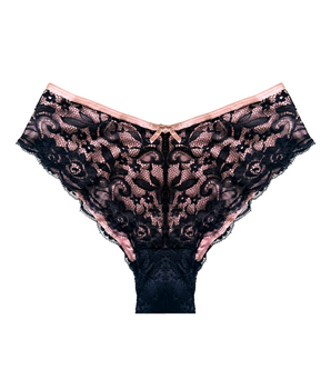 Black Lace Blush Cheeky