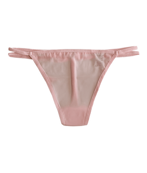 Double Strap Cotton Candy G-String