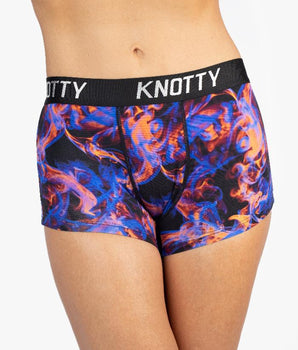 AiraModal™ Cobalt Smoke Boxer Boyshort