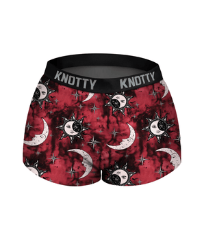 AiraModal™ Crimson Cosmos Boxer Boyshort