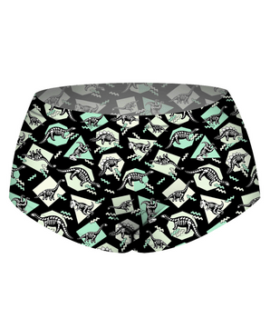 AiraModal™ Electric Dinos Boxer Boyshort