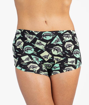 AiraModal™ Electric Dinos Boxer Boyshort