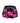 AiraModal™ Pink Punk Rock Tie-Dye Boxer Boyshort