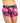 AiraModal™ Pink Punk Rock Tie-Dye Boxer Boyshort