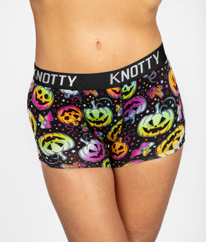 AiraModal™ Pumpkin Party Boxer Boyshort