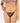 Black Garden Thong