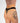 Black + Red Fishnet Thong
