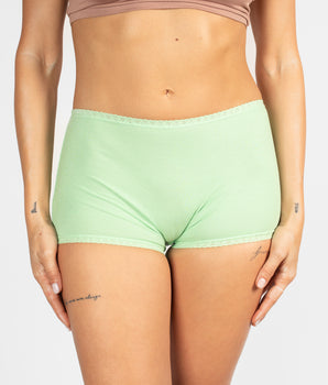 AiraModal™ Blooming Ribbed Boxer Boyshort