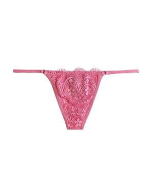 Pretty-In-Pink Low-Rise Thong