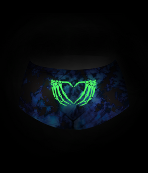 AiraModal™ Death Do Us Part Glowing Boxer Boyshort