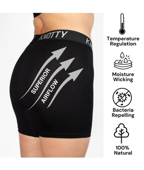 AiraModal™ Pastel Stained Glass Boxer Boyshort