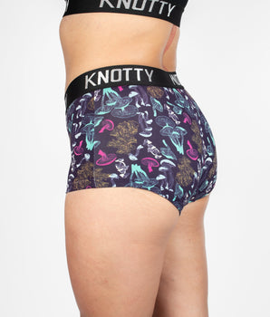 AiraModal™ Mushroom Macchiato Boxer Boyshort