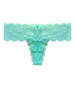 Minty Lace Bliss Thong